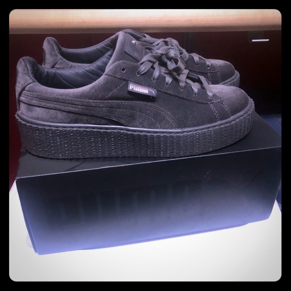 Rihanna velvet puma creepers - Picture 2 of 6